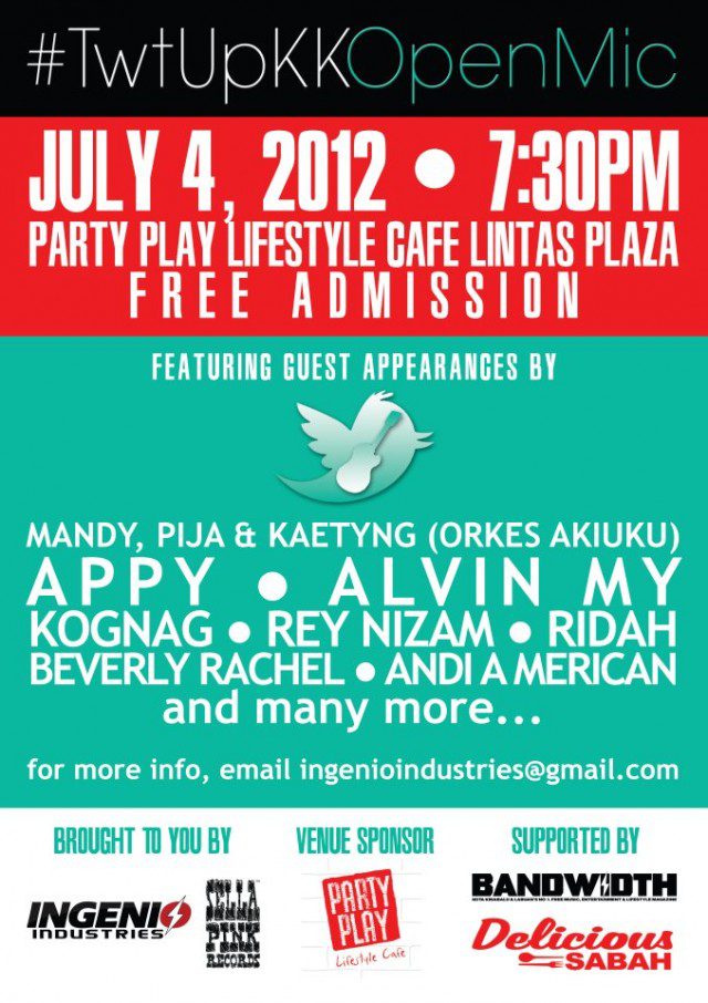 PartyPlay #TwtUpKKOpenMic